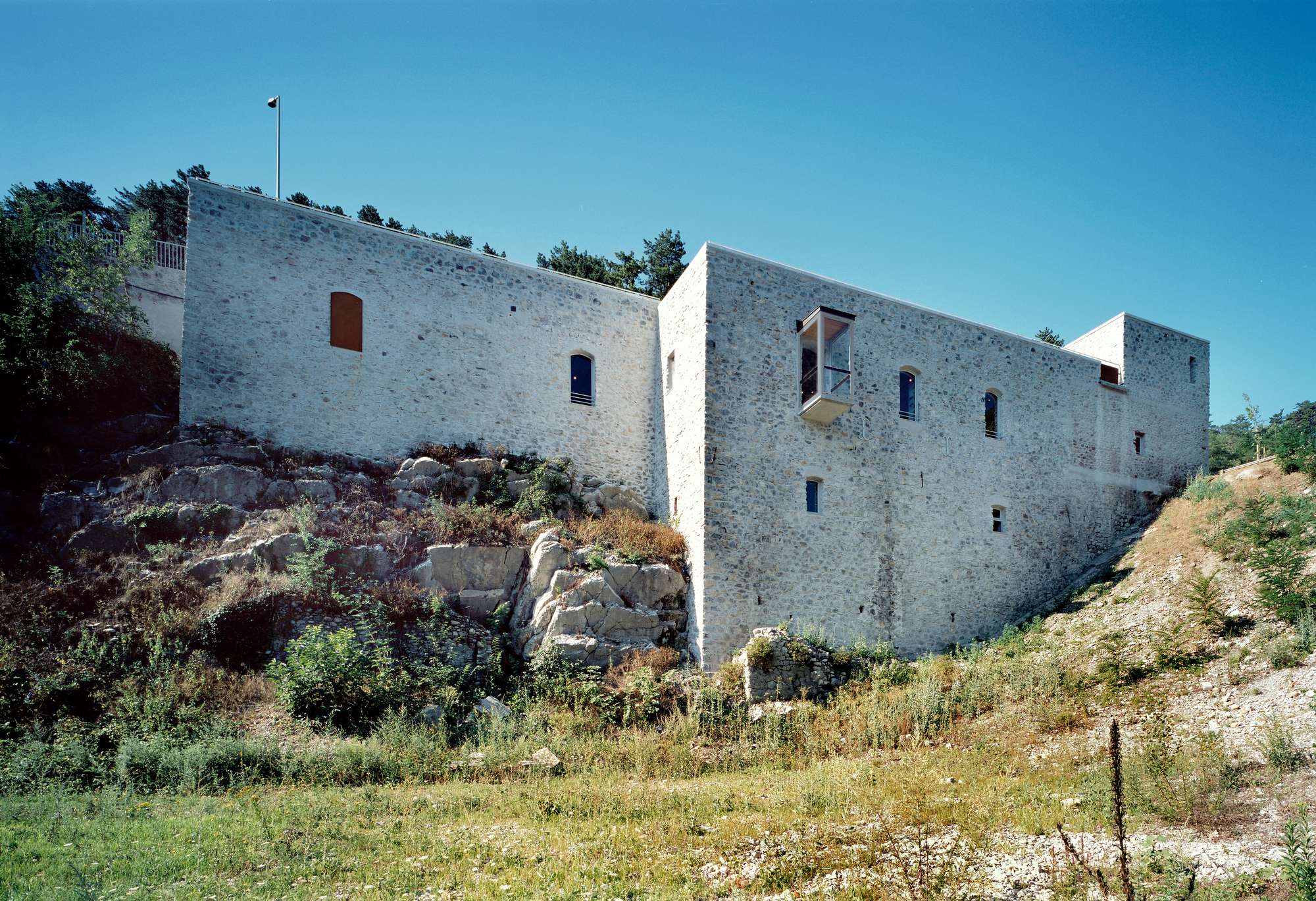 Réhabilitation d'un bâtiment ancien en musée